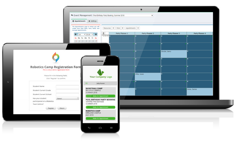 pickAtime camp and class scheduling software